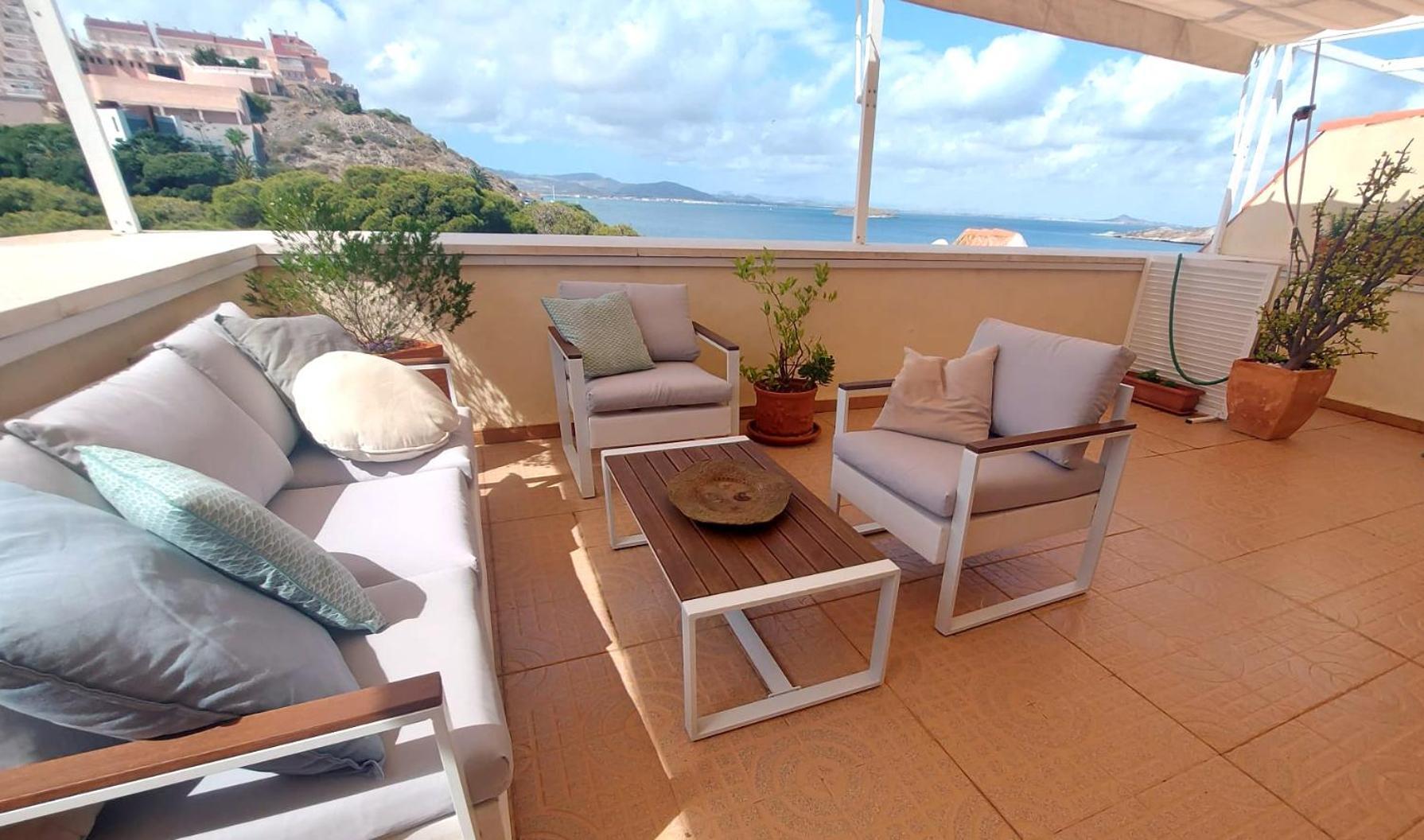 Nido Del Amor Deluxe 1A Linea Terraza Indoorpool Wifi Aire Netflix 10 Metros A Cala Del Pino La Manga del Mar Menor Pokój zdjęcie